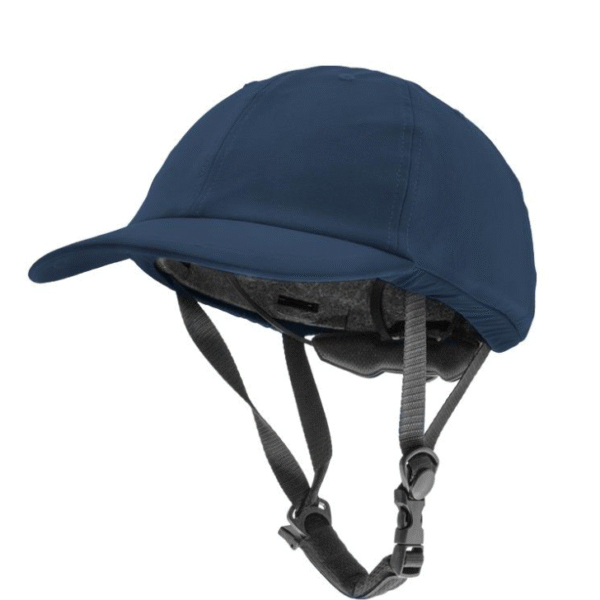 Kask z daszkiem  Niebieski rozm. M/L regulowana Czapka -Kask