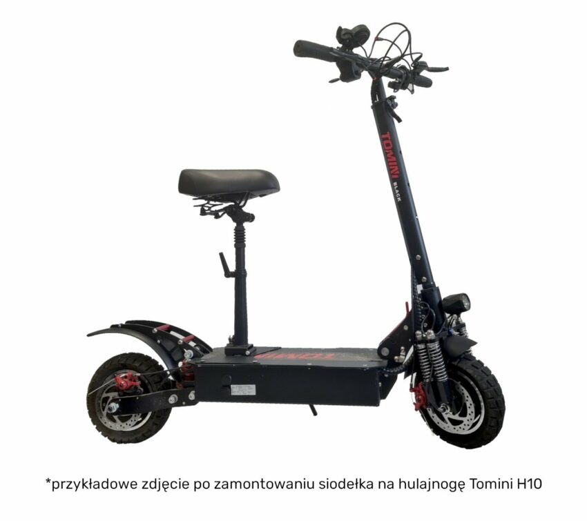 Siodełko z amortyzowaną sztycą do Tomini H10 - obrazek 4