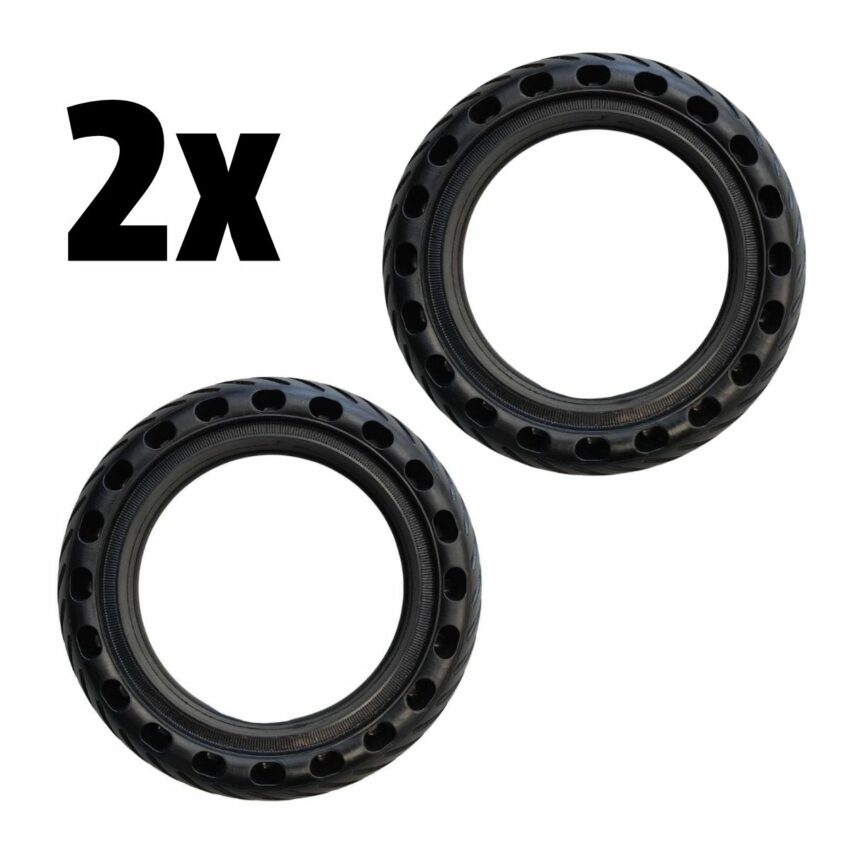 2x opona, zestaw na obie osie opona pełna 8,5x2, np. xiaomi, frugal