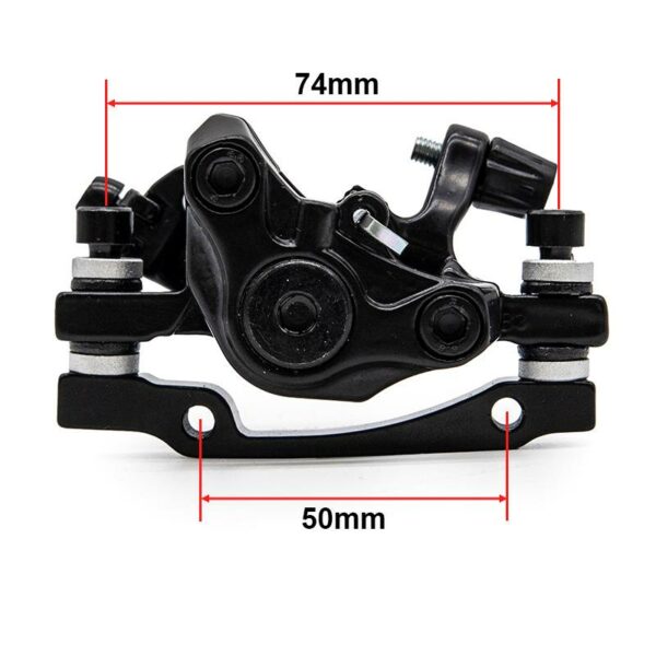 Czarny Mechaniczny Zacisk Hamulca [NUTT]