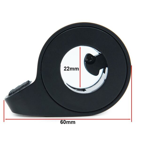 Przepustnica czarna 23cm Ninebot Max G65 [Ninebot] - Zlaczka JST ZH