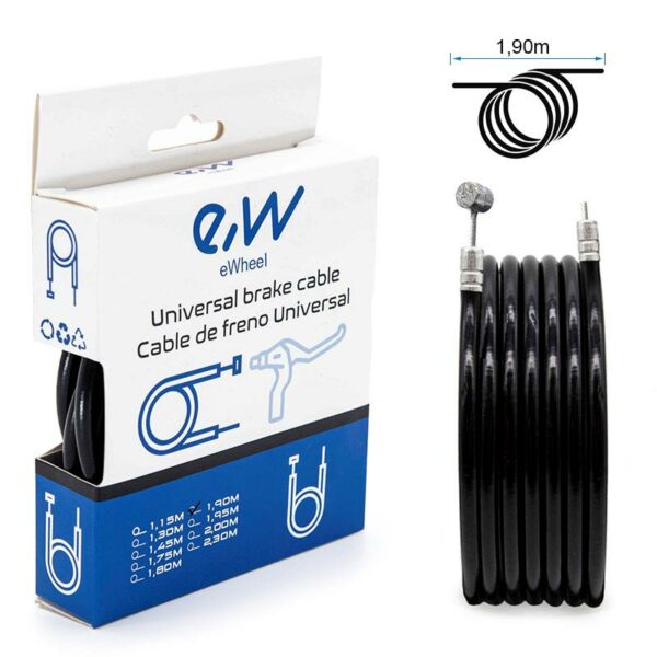 Kabel hamulca z oslona Dualtron Mini (tylny) - 1,90M