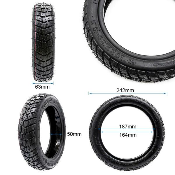 Opona bezdetkowa Offroad 10X2,50-6,5 / GEL / Ewheel