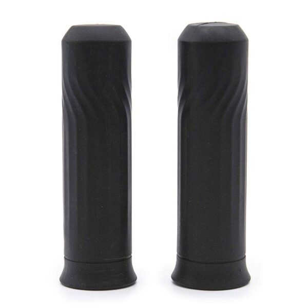 Czarne Silikonowe Raczki Dla NIU - 2 Sztuki