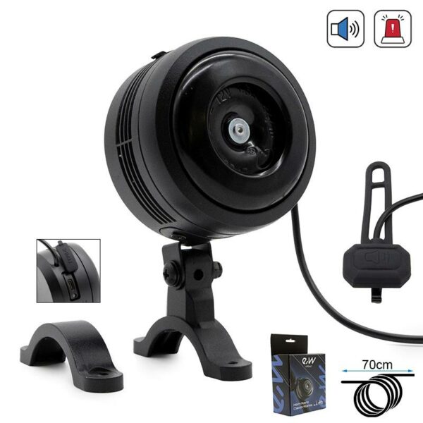 Klakson z alarmem wysoka moc Ewheel - 70dB