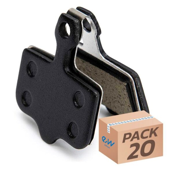 Klocki hamulcowe RT002-R zywiczne prostokatne - 20 szt.