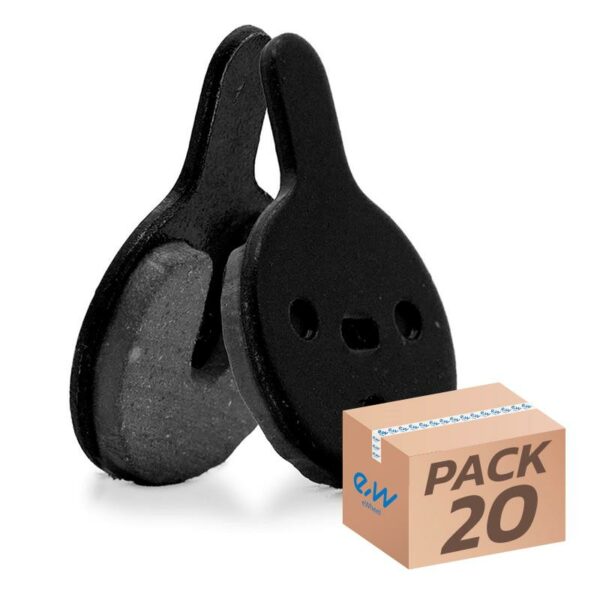 Klocki hamulcowe CT-011-R zywiczne okragle z pinem - 20 szt.