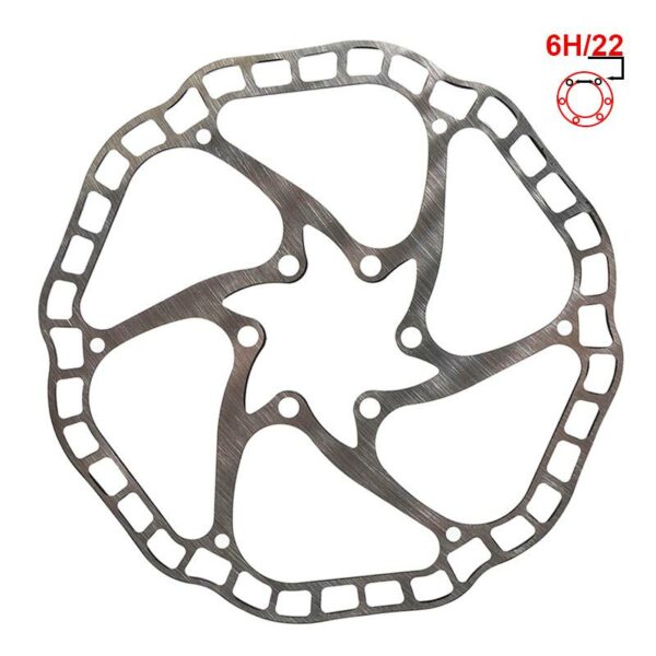 Tarcza hamulcowa EWD001 160mm 6H czerwona