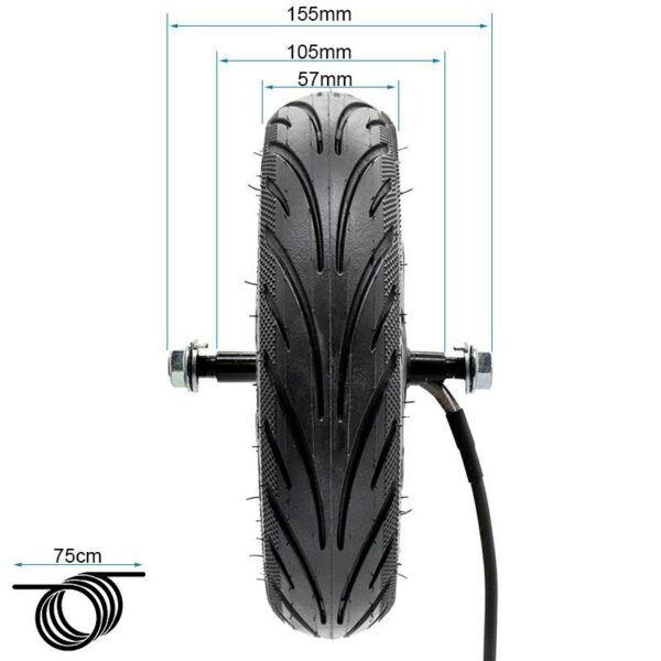 Silnik 36V 450W 6,5/B50 Ninebot F2 Pro [Ninebot]