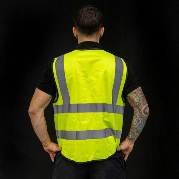 Kamizelka Odblaskowa z Kieszeniami