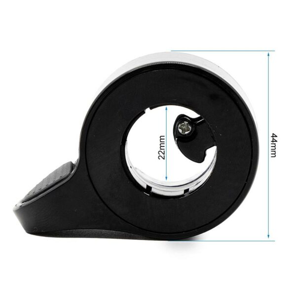 Czarna manetka oryginalna Wispeed T850