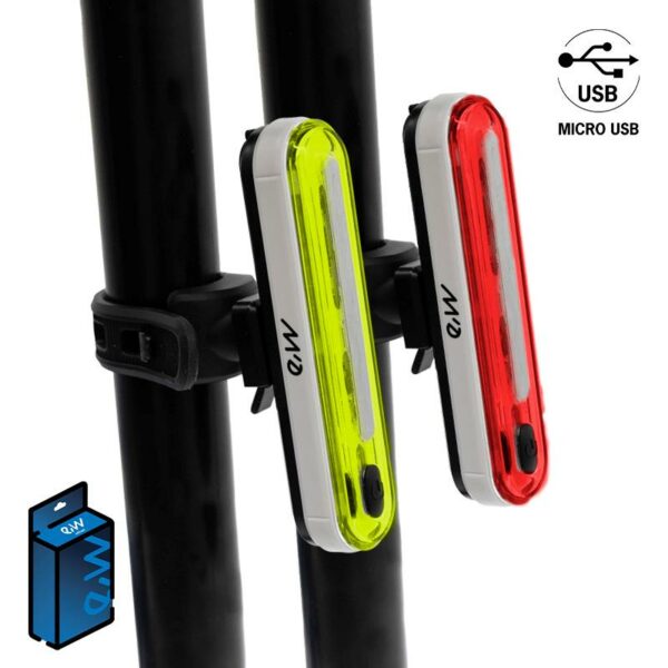 Zestaw lamp led przednia i tylna ladowana EWL002 o duzej mocy