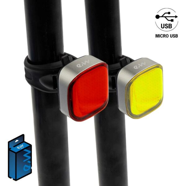 Zestaw lamp przednia i tylna ladowana EWL004 o duzej mocy