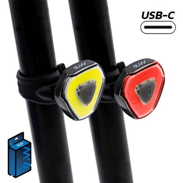 Zestaw lamp led przednia i tylna EWL003 o duzej mocy