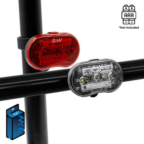 Zestaw lamp led przednia i tylna EWL005