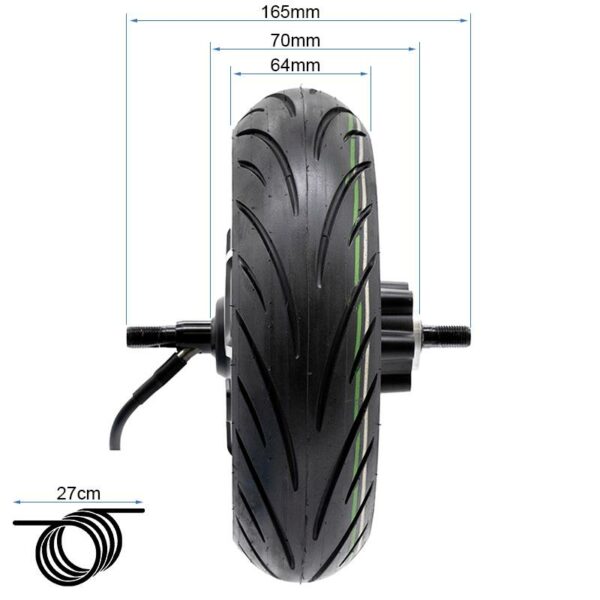 Silnik 48V 350W oryginalny Niu KQi3 pro