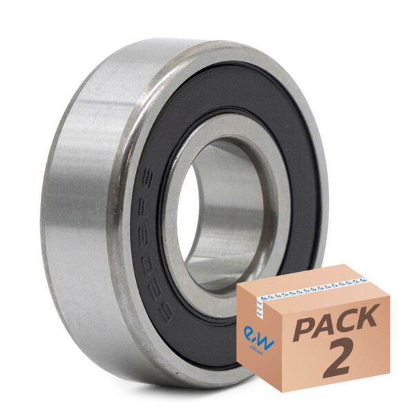 Lozysko kulkowe 6203RS - 2 szt