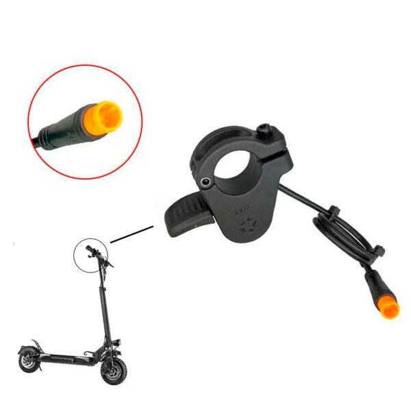 Manetka gazu z Calkowitym Otworem z Czarnym Zlaczem SM 25cm - Nozka Model 1