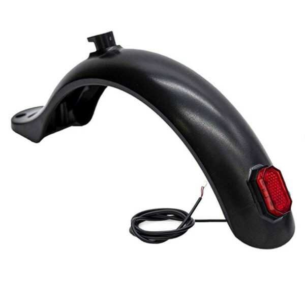 Czarny Tylny Blotnik Gb5 z Swiatlem - 4 Sruby