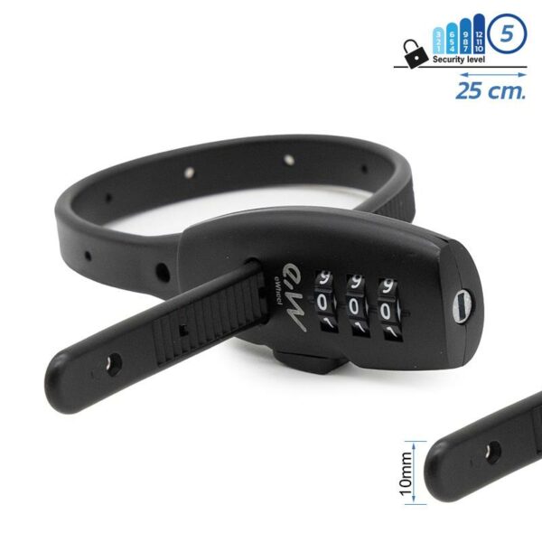 Zapinanie paskowe EWLK027 czarne