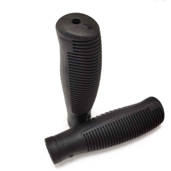 Czarne Silikonowe Raczki Dla KUGOO S1 - 2 Sztuki