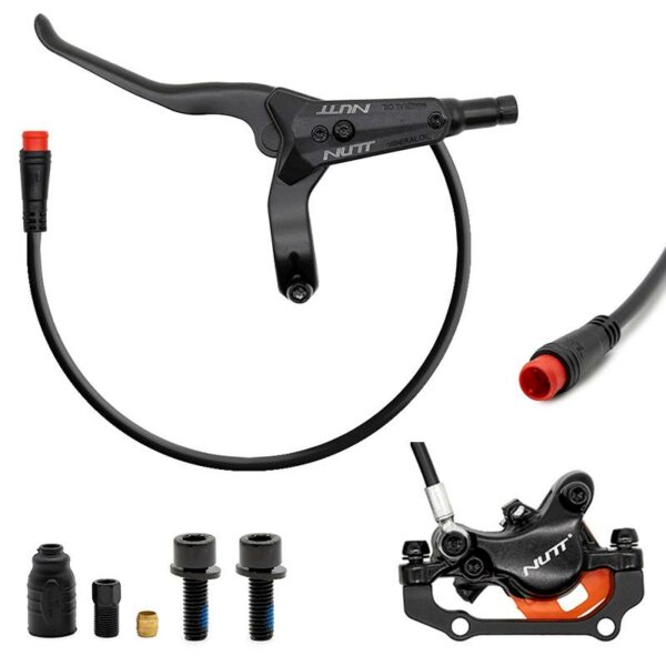 Zestaw hamulca hydraulicznego 4 czarny A5-D Tylni [Nutt]