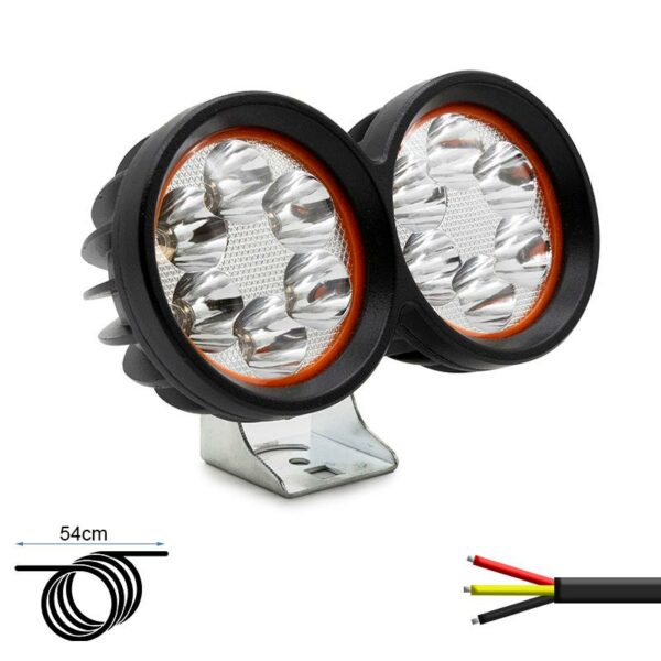 Przednie swiatlo z podwojna dioda led EWLM001 12/72V Ewheel