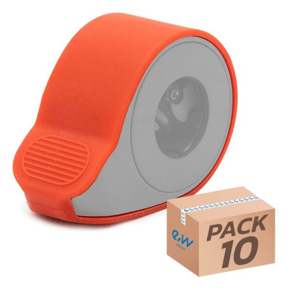 Czerwone wykonczenie z silikonu do przyspieszenia - 10 sztuk