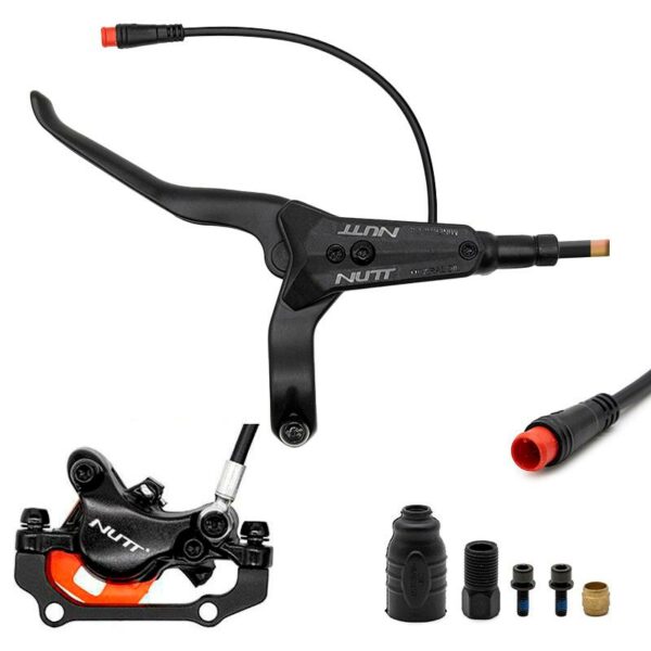 Zestaw 3 Czarny hamulec hydrauliczny A5-D Tylny [Nutt]