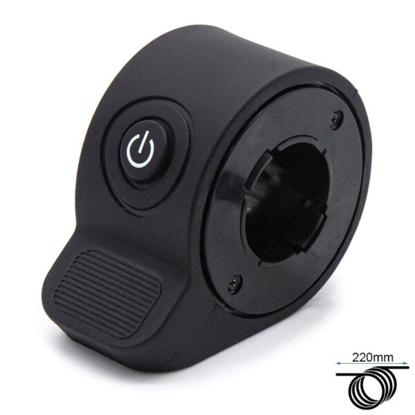 Manetka gazu z Czarnym Przyciskiem Zaplonu