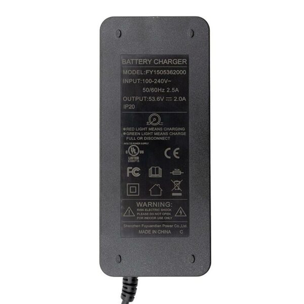 Ladowarka premium 48v (wyjscie 53,6v) 2A MI4 ULTRA, MI4 PRO (2st Gen)