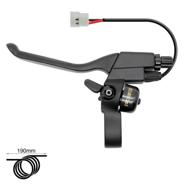 Dzwignia hamulca z dzwonkiem Cecotec seria D