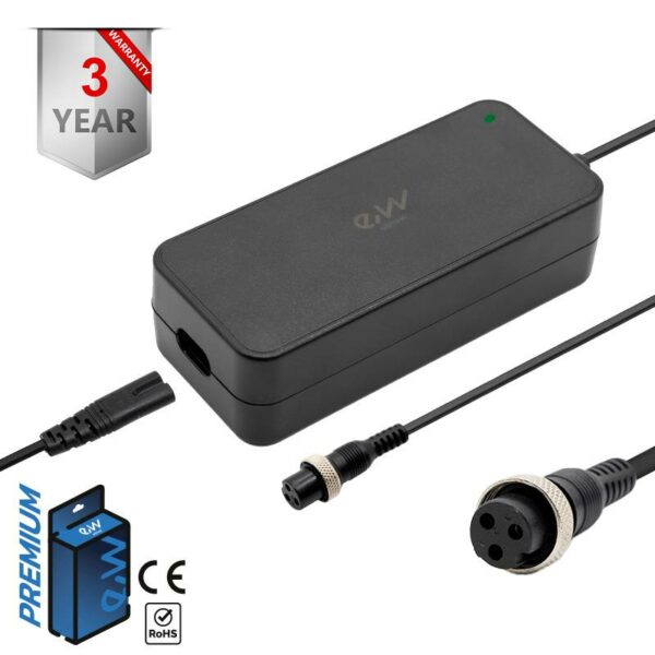 Premium 36 V Ladowarka (WyjSciowa 42 V) 2A Zlacze Gx16 [eWheel]