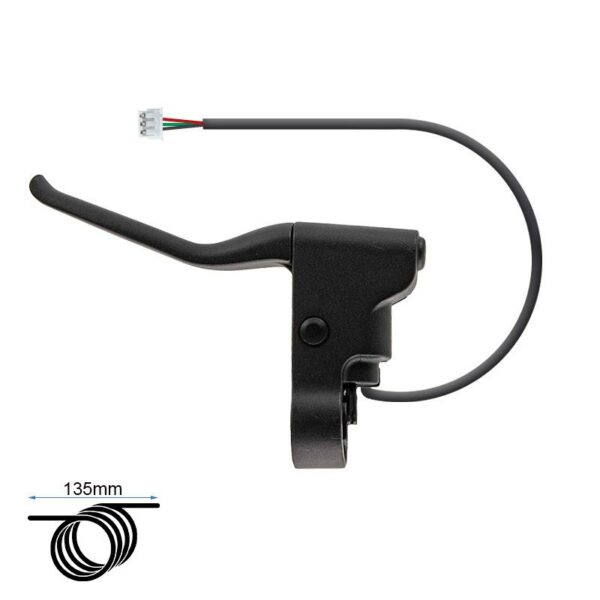 Dzwignia hamulca z hallem bez napinacza L do Xiaomi - Zlacze JST ZH