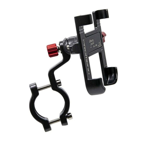 Uchwyt na telefon obracany o 360° - Czarny [Promend]