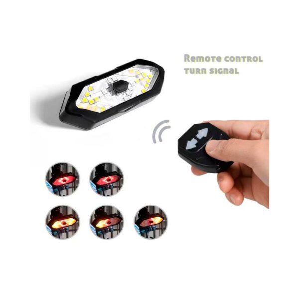 Tylni Migacz z Panelem przyciskowym Bezprzewodowy