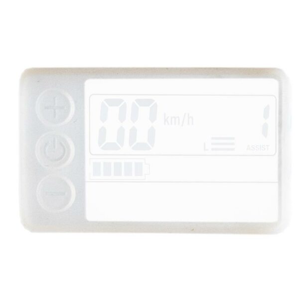 Bialy Wodoodporny Silikonowy Ochraniacz Dla Wyswietlacza S866