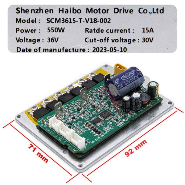 Kc9 36V 15A 550W DUCATI Electronic Kit]]