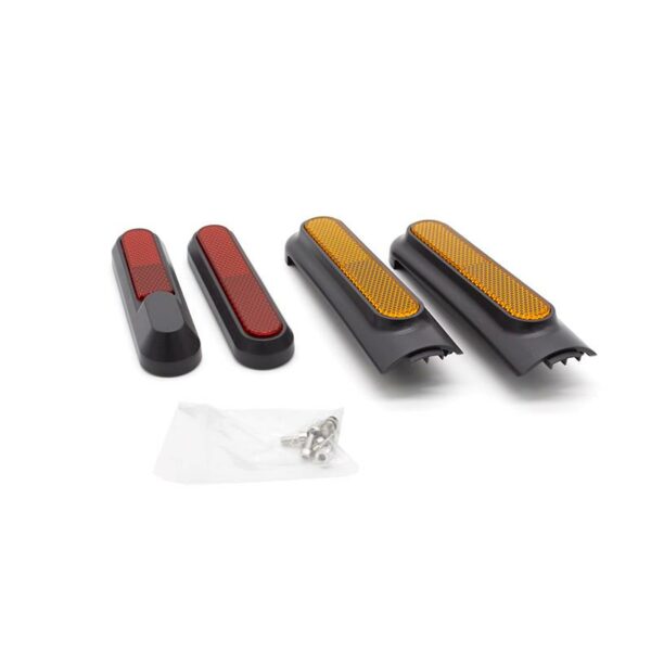 Czarny odblask Zoltym/Czerwonym Reflektorem Dla Xiaomi Mi4 Pro