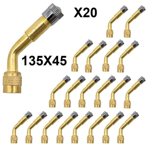 Zakrzywiony Zawor zwrotny Przedluzajacy 135° - 20Sztuk