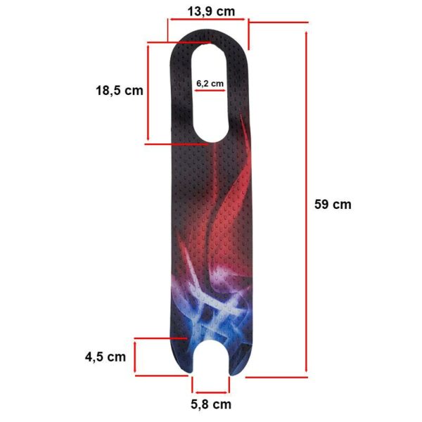 Podest PVC antypoSlizgowa - Blue and Flame dla Xiaomi Model 2