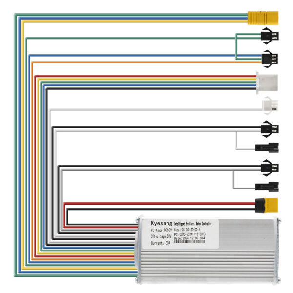 Sterownik 60V 30A 1500W-A LCD Qs-S4 [Kyesang]