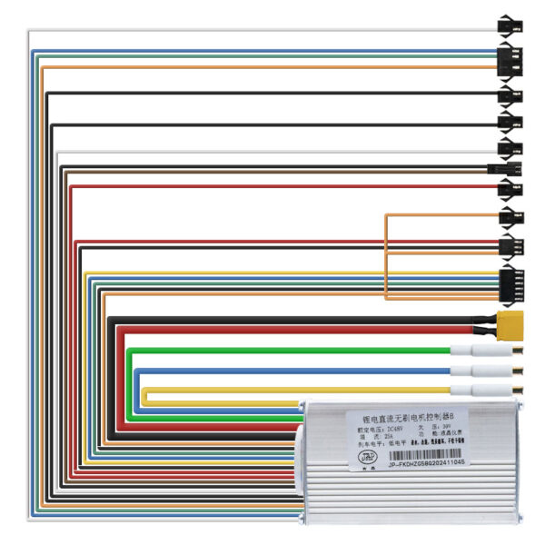 48V 25A 1200W-B LCD JP [J&P] Sterownik]