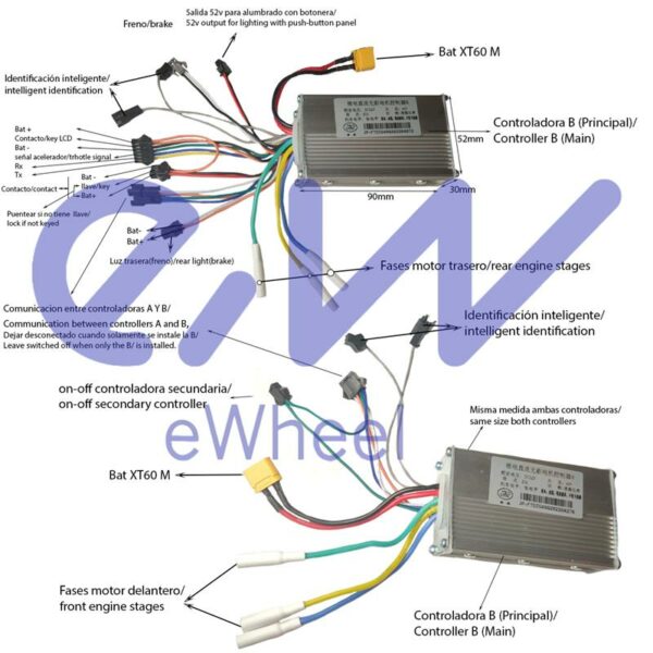 52V 25A 800W-B LCD JP [J&P] Sterownik