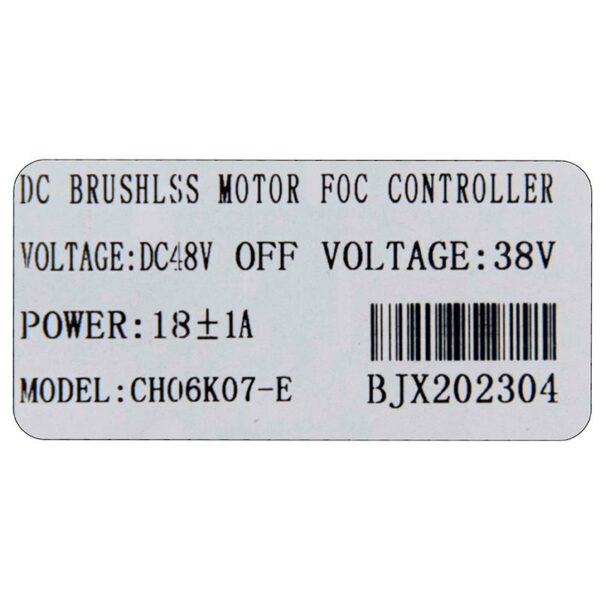 48V 1800W Sterownik Ecoxtrem