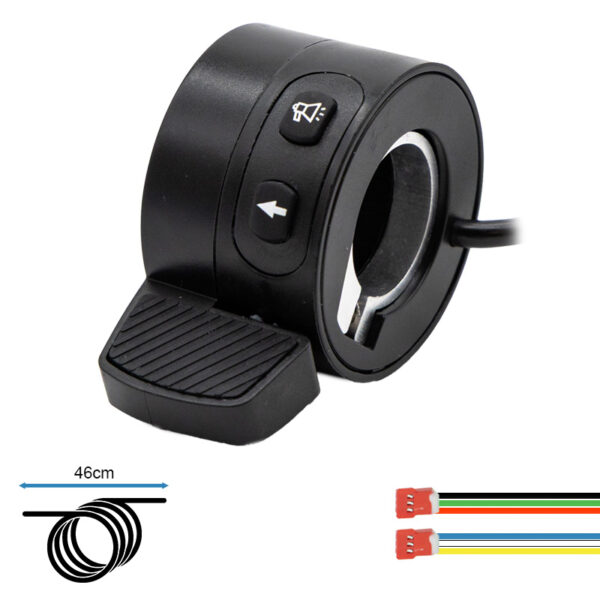 SMG RAPTOR EVO HAMULEC ELEKTRYCZNY PLUS LEWY PRZYCISK