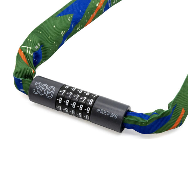 Zamek szyfrowy EWLK022 z oslona z wielokolorowego materialu