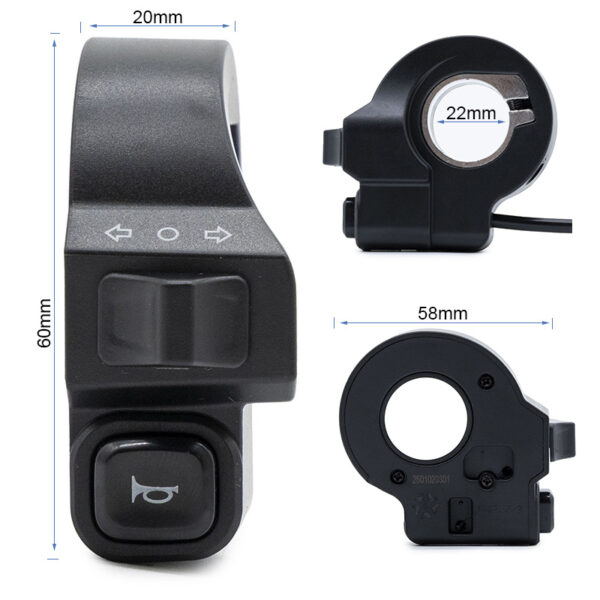 Przycisk awaryjny i klakson Kukirin G2/G3/G4