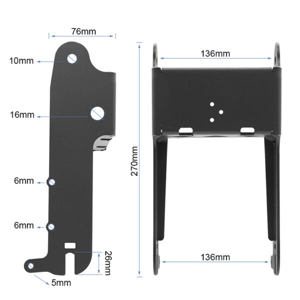 Tylny widelec Kukirin G2