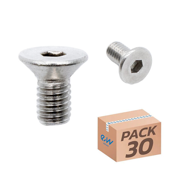 Sruby zawiasu Dualtron inox 10 szt.